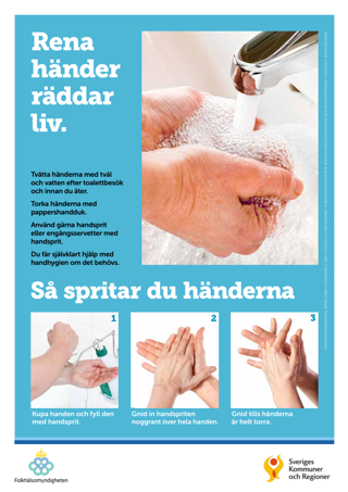 Så spritar du händerna