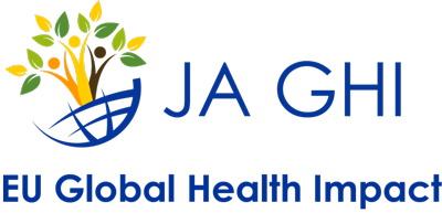 JA GHI logotyp.